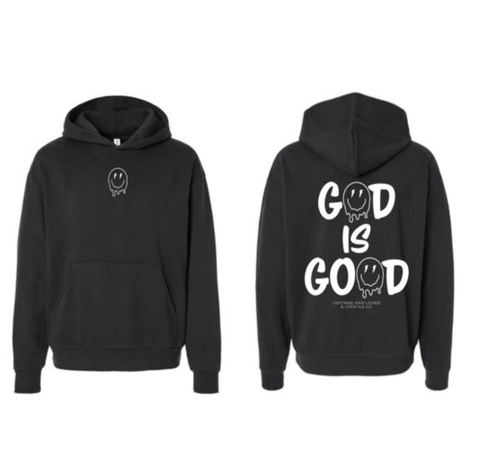 GOD IS GOOD Hoodie White