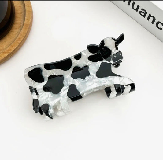Black cow Clip