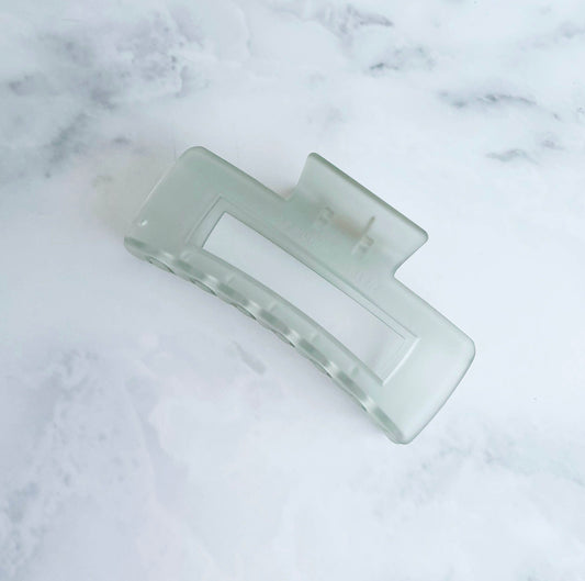 BLOCKED Large Rectangle Modern Clip