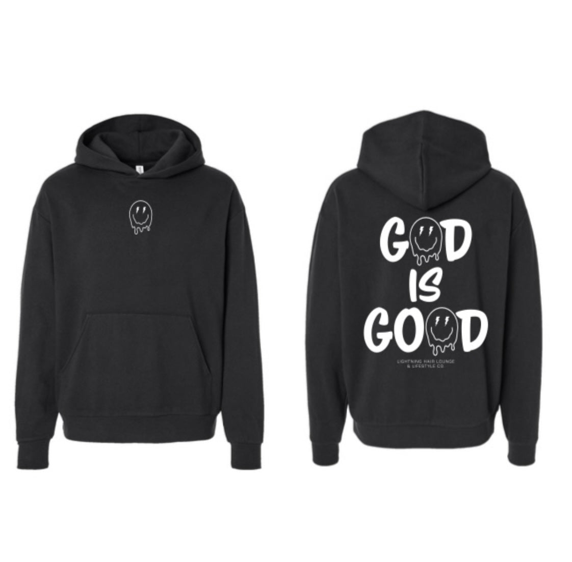 GOD IS GOOD Hoodie White