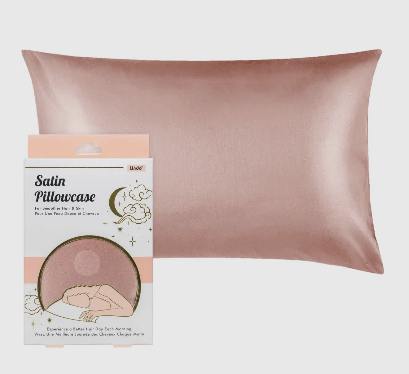 Lindo Standard Satin Pillowcase 26in x 20in