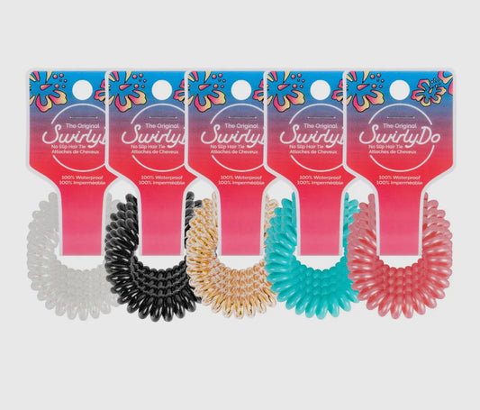 Lindo Small Swirlydo Hair Ties - 4pcs/set