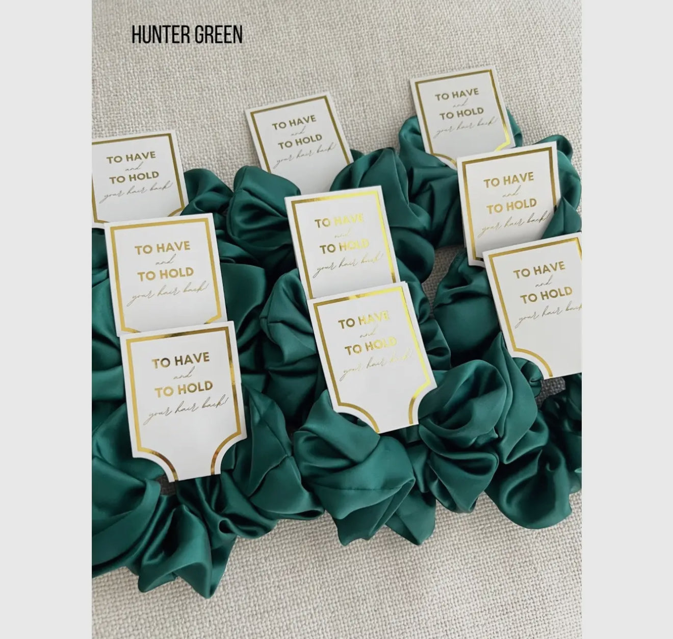 Silk Satin Soft Scrunchies - Grace