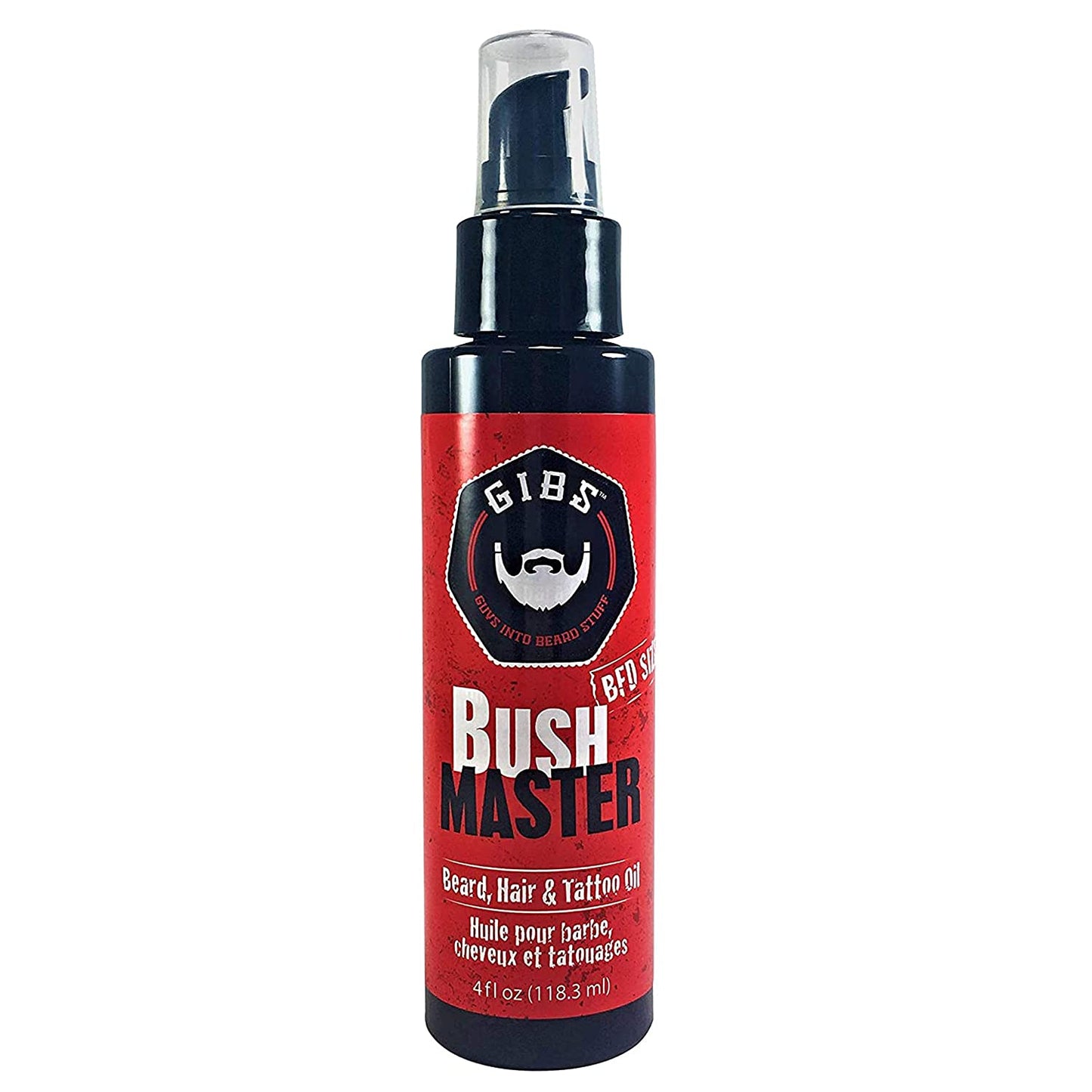 Gibs Bush Master Beard, Hair & Tattoo Oil